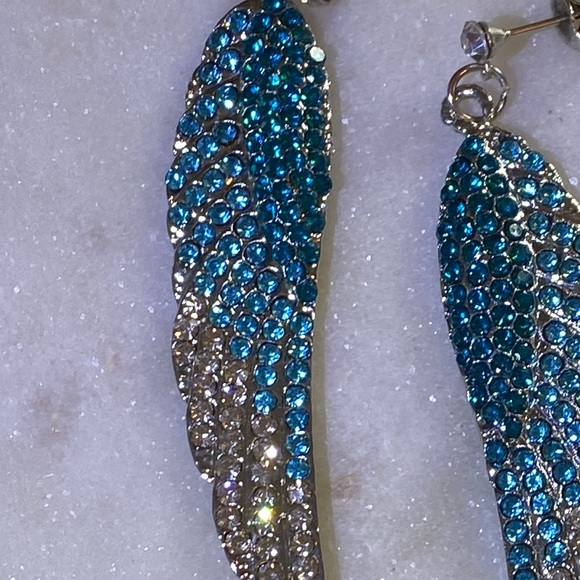 Angel wings earrings - Picture 2 of 2